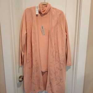 Cardigan and matching turtleneck